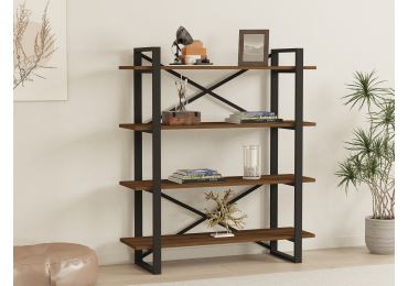 Regál BLUE, vlašský ořech