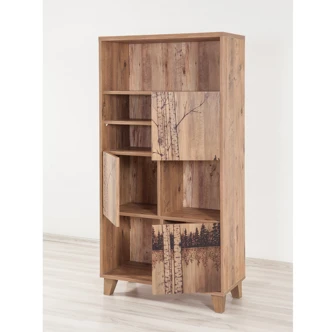 Regál BOLOŇA 754, atlantská borovice