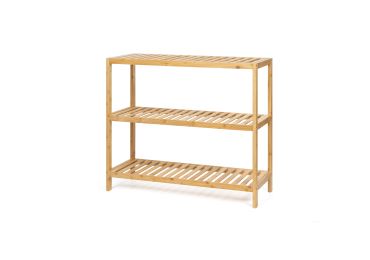 Regál CAREDA 3, bambus