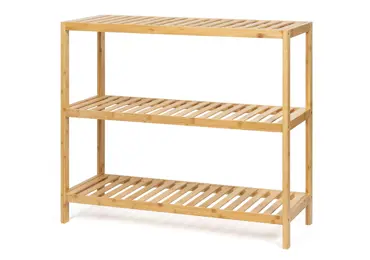 Regál CAREDA 3, bambus