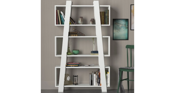 Regál CREAN, bílý