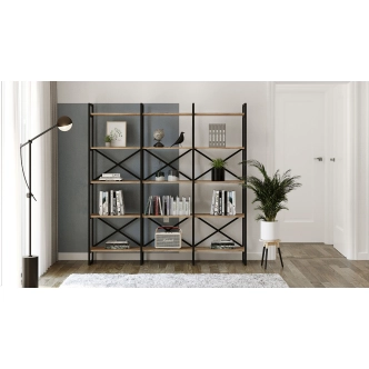 Regál DELAR 170 cm, atlantská borovice