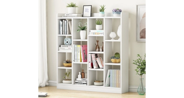 Regál DOMENICO, bílý