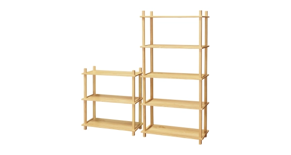 Regál DWAYNE, masiv borovice