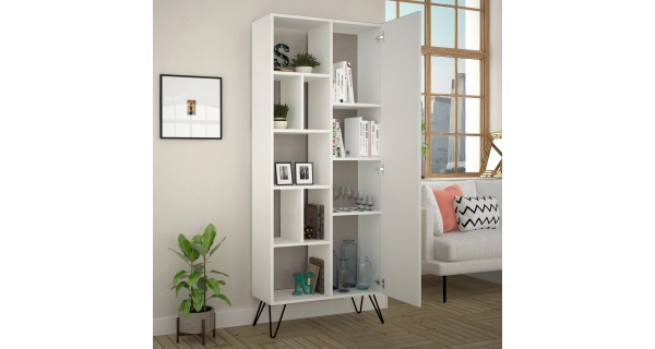 Regál FAIREN, bílá