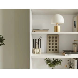 Regál FENLON 80, bílá