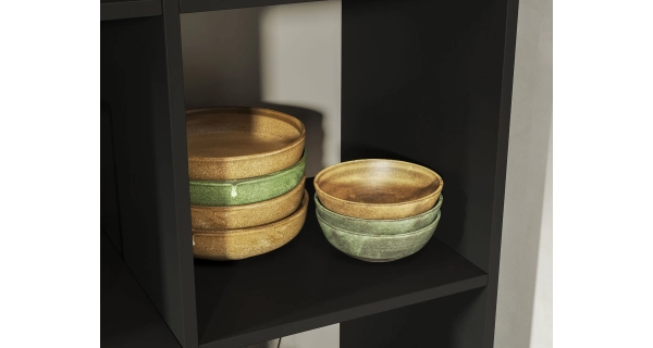 Regál FRITOR 80, černá