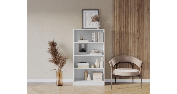 Regál GRASAR 80, bílá