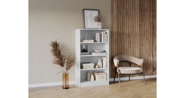 Regál GRASAR 80, bílá