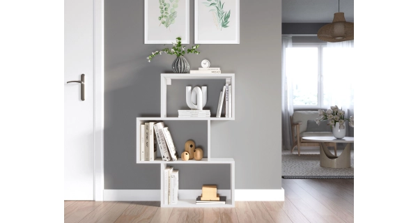 Regál KALSOR 80, bílá