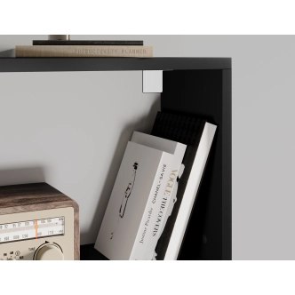 Regál KALSOR 80, černá