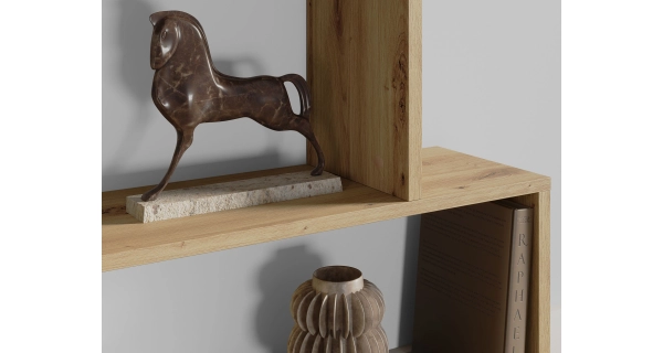 Regál KALSOR 80, dub artisan