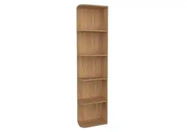 Regál ke skříni, dub kraft zlatý