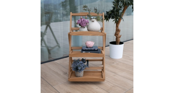 Regál KWARK 3-policový, olše