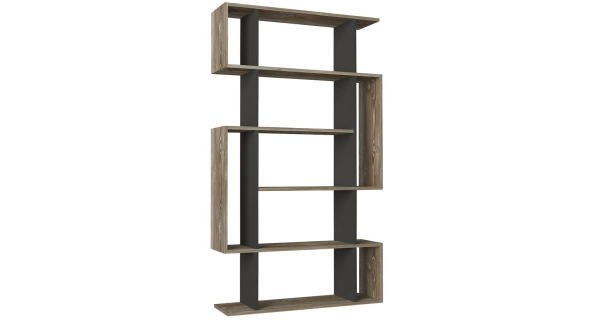 Regál LETHA, sapphire/antracit