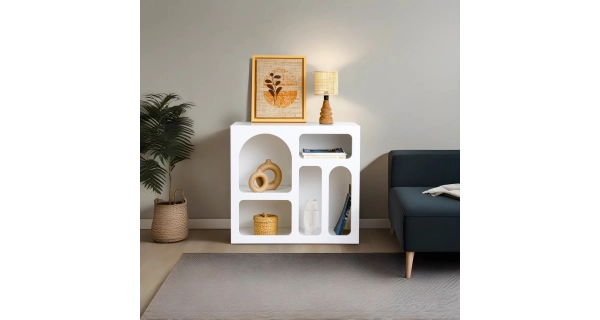 Regál LINNOR, bílá