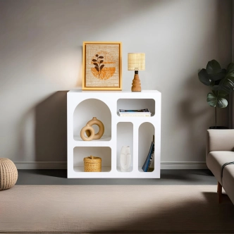 Regál LINNOR, bílá