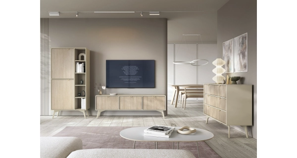 Regál LOIS, béžová