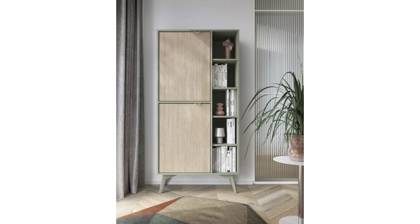 Regál LOIS, eukalypt