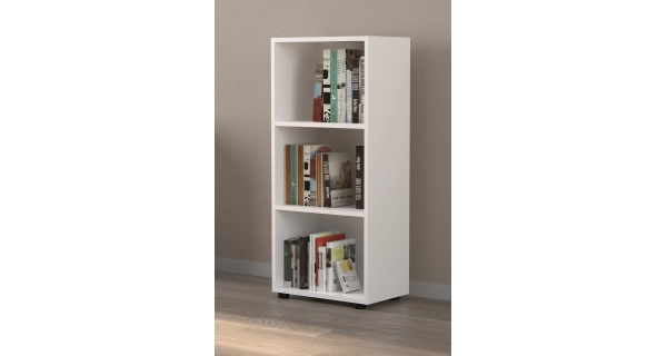 Regál LUVI 108 cm, bílá