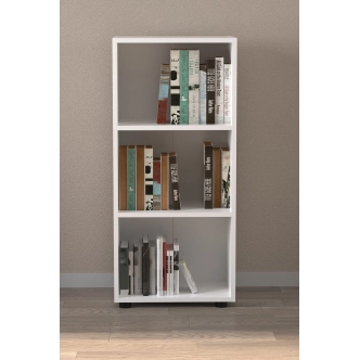 Regál LUVI 108 cm, bílá