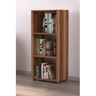 Regál LUVI 108 cm, ořech