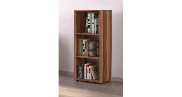 Regál LUVI 108 cm, ořech