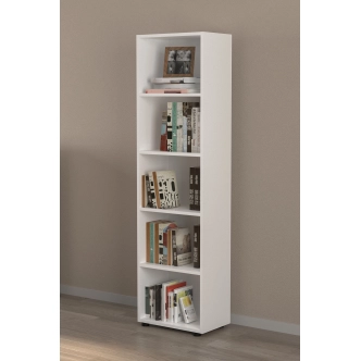 Regál LUVI 178 cm, bílá