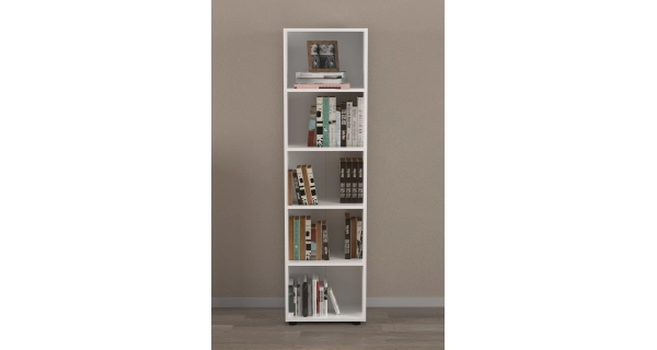 Regál LUVI 178 cm, bílá