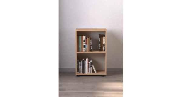 Regál LUVI 74 cm, dub safírový