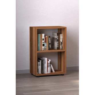 Regál LUVI 74 cm, ořech