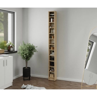 Regál NEJBY MEHRBANI, dub sonoma