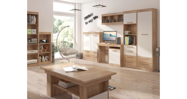 Regál nízký GATTON, dub sonoma, 5 let záruka