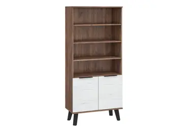 Regál OSMAK 2D, craft tobaco/craft bílý