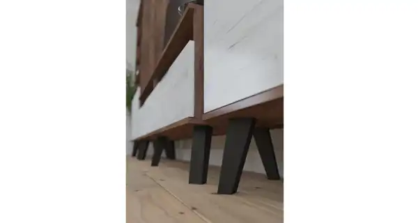 Regál OSMAK 3D, craft tobaco/craft bílý, 5 let záruka