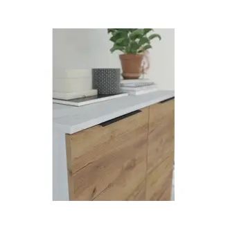 Regál OSMAK 4D, craft bílý/craft zlatý, 5 let záruka