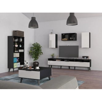 Regál OSMAK, černý, 5 let záruka