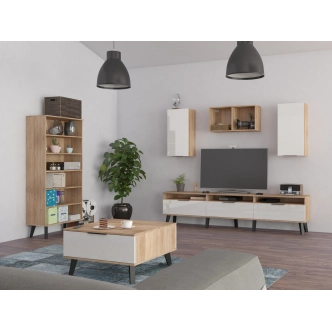 Regál OSMAK, dub sonoma, 5 let záruka