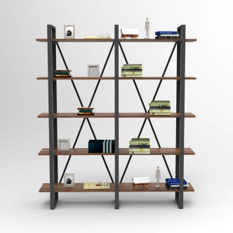 Regál REMVEL, vlašský ořech