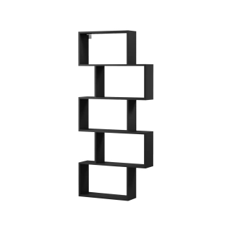 Regál TELTOR 80, černá