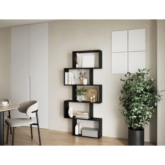 Regál TELTOR 80, černá