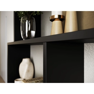 Regál TELTOR 80, černá