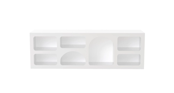 Regál TORFIR, bílá