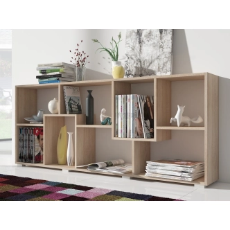 Regál USKON, dub sonoma, 5 let záruka