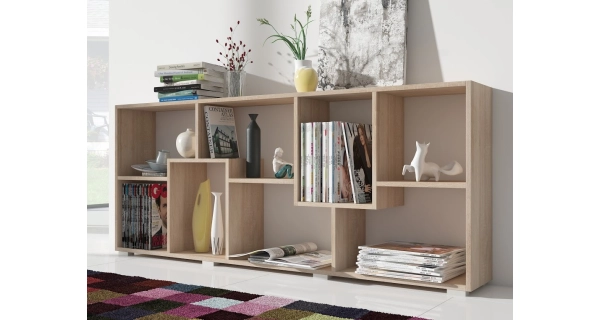 Regál USKON, dub sonoma, 5 let záruka