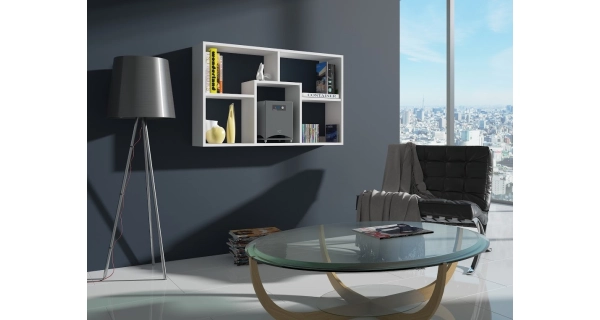 Regál USKON I, bílá, 5 let záruka