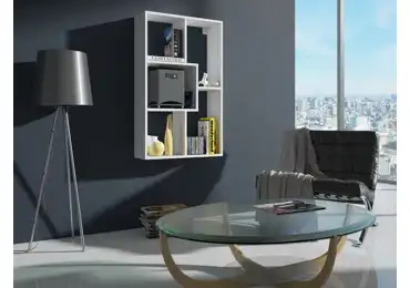 Regál USKON I, bílá