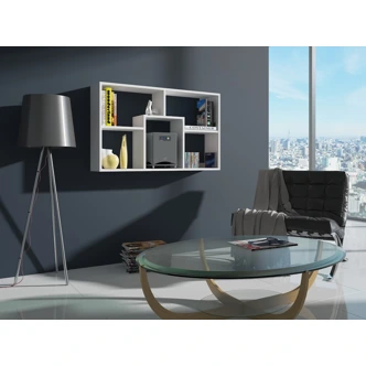 Regál USKON I, bílá