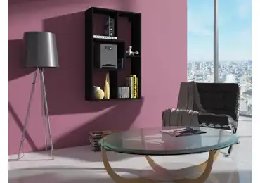 Regál USKON I, černá