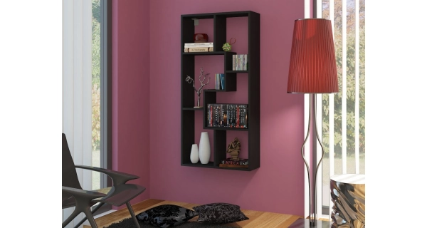 Regál USKON II, černá, 5 let záruka